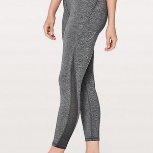 lululemon train times 7/8 pants grey